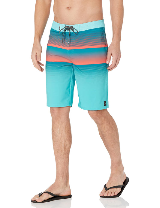 Rip Curl Mens Mirage Setters 21" Boardshorts, Stretch Surf Swim Trunks Board Shorts, Ocean, 38 US