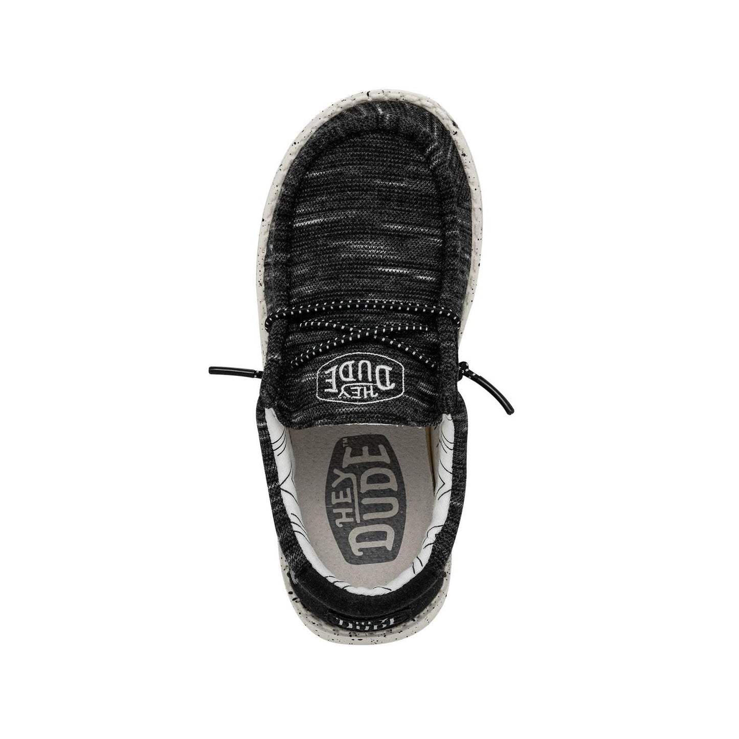 HEYDUDE Wally Stretch (Little Kid/Big Kid) Grey 11 Little Kid M
