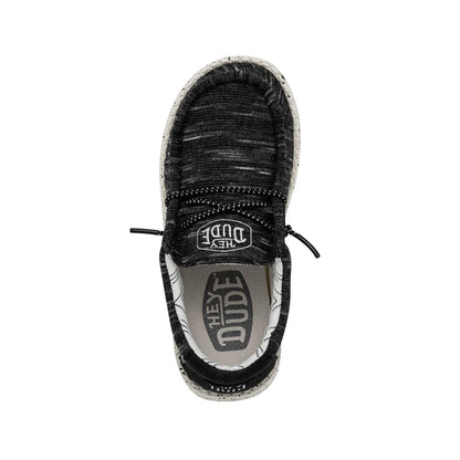HEYDUDE Wally Stretch (Little Kid/Big Kid) Grey 11 Little Kid M