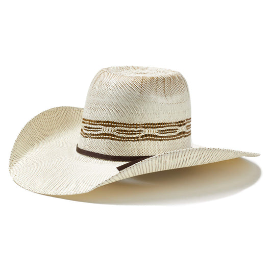 Ariat Unisex Bangora Straw Hat Brown Size 7 3/8