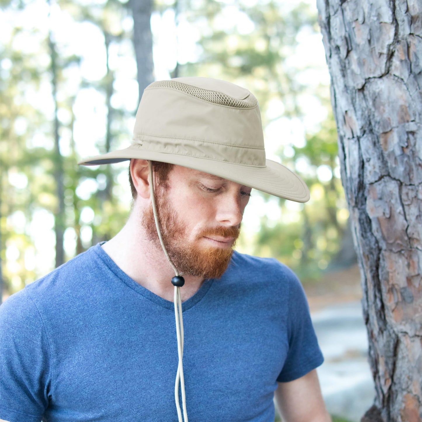 KANUT SPORTS Cimarron Safari Hat for Men and Women - Wide Brim Sun Hat for Outdoor Activities: Hiking, Running, Fishing - Sun Protection Summer Hat (US, Alpha, Large, Khaki)