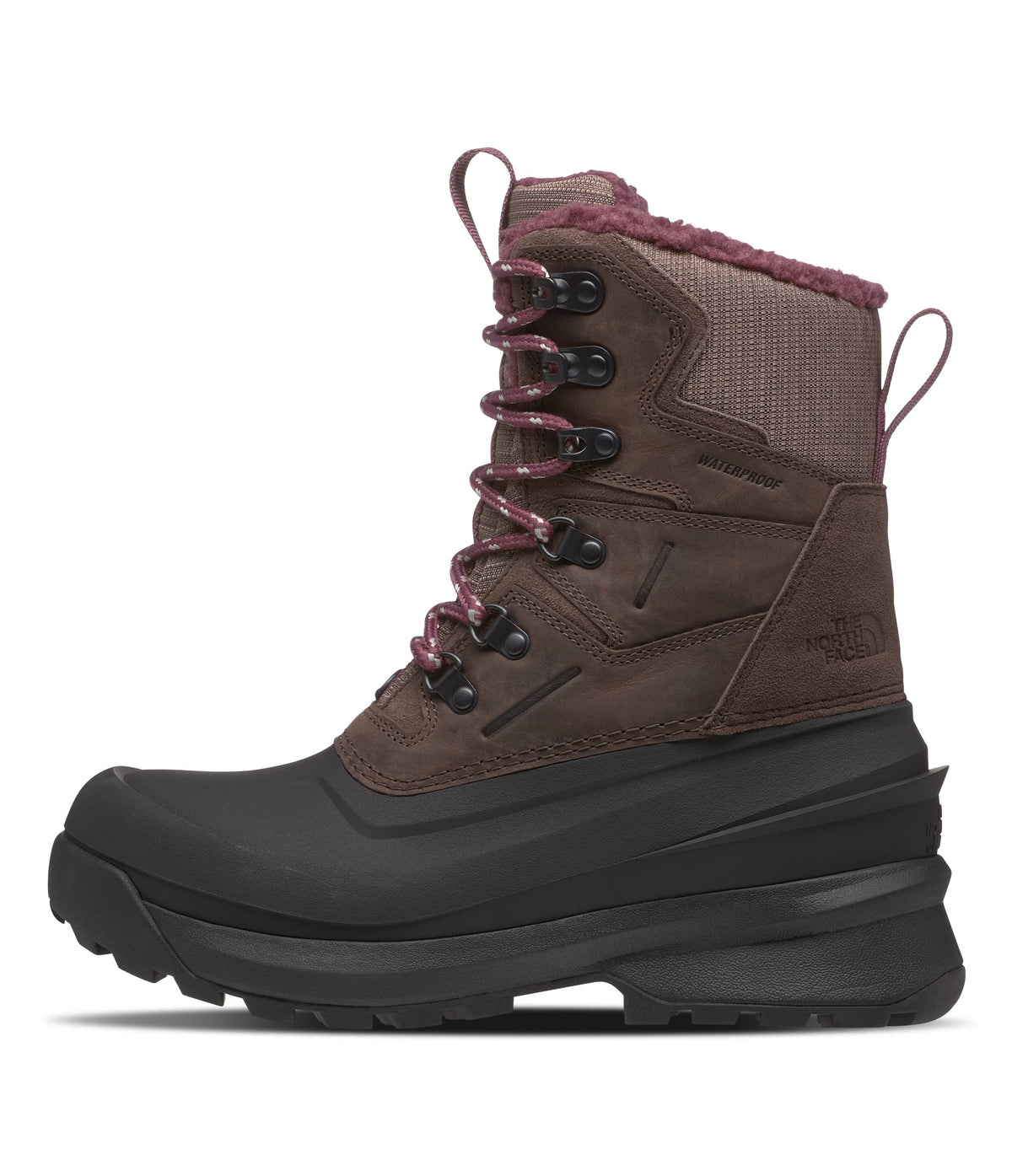 The North Face Chilkat V 400 Waterproof Snow Boot, Deep Taupe/Blk, 10.5