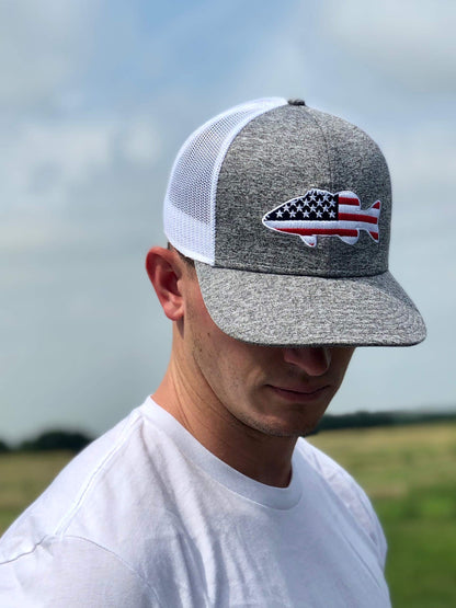 Yee Yee American Bass Hat Grey