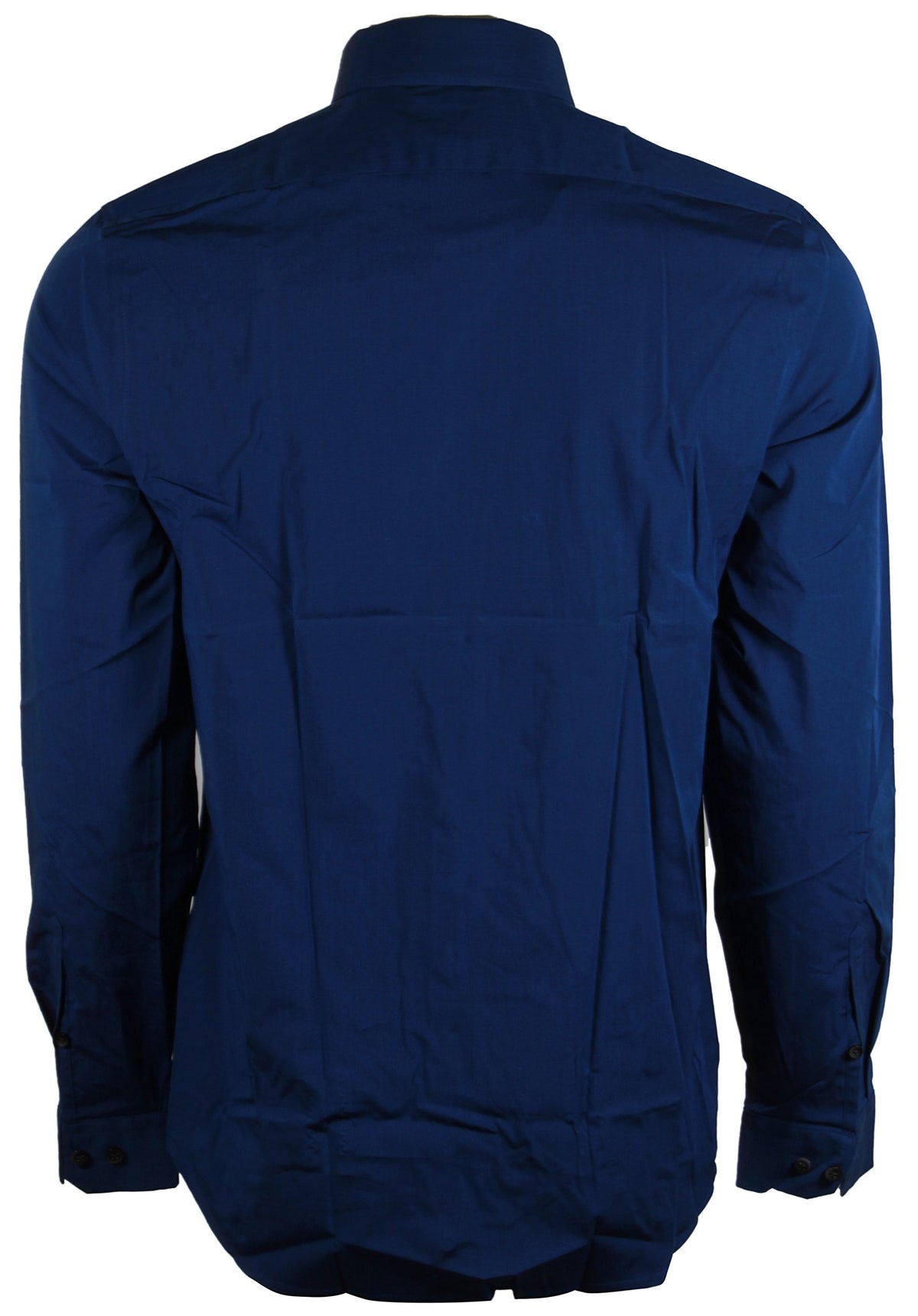Express Men's Extra Slim Buttondown Shirt (M, Navy)