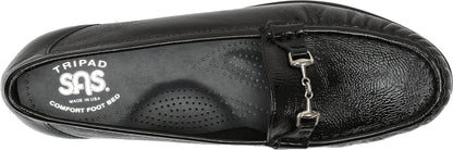 SAS Women's Metro Loafer Black Patent Leather 10.5 M