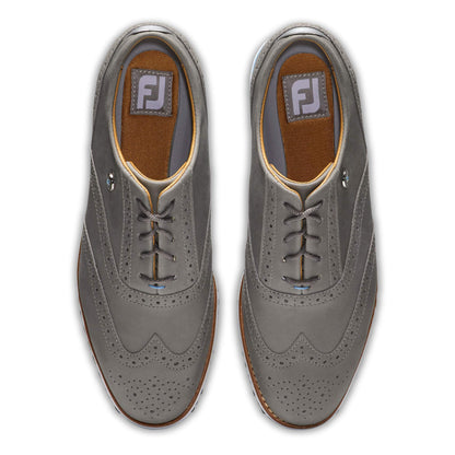 FootJoy Women's Sport Retro Previous Season Style Golf Shoe, Black/Black/Black, 5.5