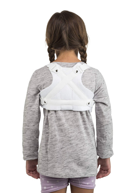 Ossur Front Closure Clavicle Support - Comfortable Clavicle Support & Stabilization, Improves Shoulder Function & Posture (X-Small)