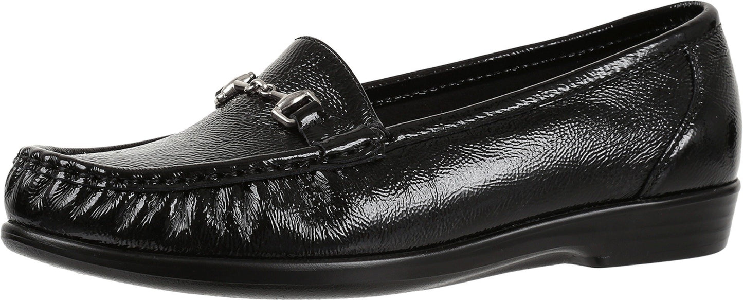 SAS Women's Metro Loafer Black Patent Leather 10.5 M
