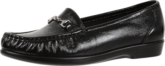 SAS Women's Metro Loafer Black Patent Leather 10.5 M
