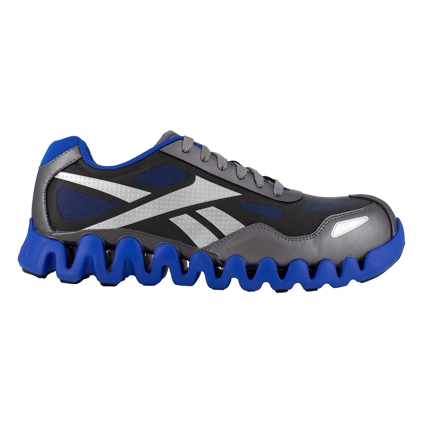 Reebok Zig Pulse Work EH Comp Toe Grey/Blue 8.5 B (M)