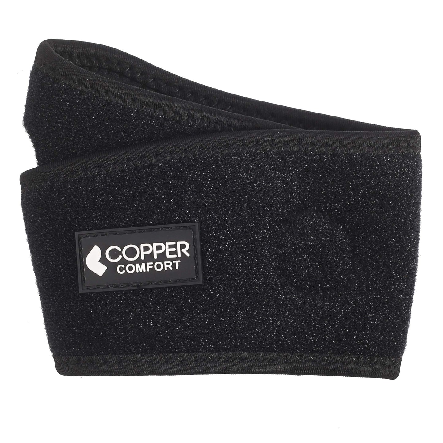 Copper Comfort Lined Wrist Support Glove - Adjustable Band Relieves Muscle Joint Tendon Pain, Guaranteed Highest Copper Content - Reduces Soreness, Stiffness, Arthritis, Tendonitis (Free Size)