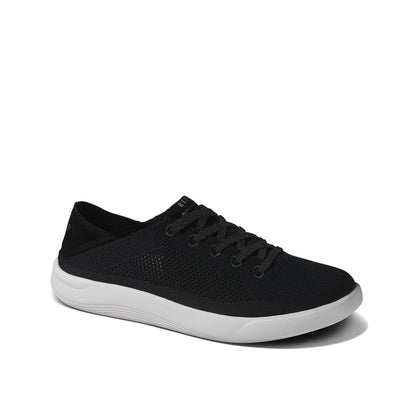 REEF Swellsole Neptune Mens Shoe, Lightweight & Breathable, Memory Foam Footbed, Fold Down Heel, Black, 10