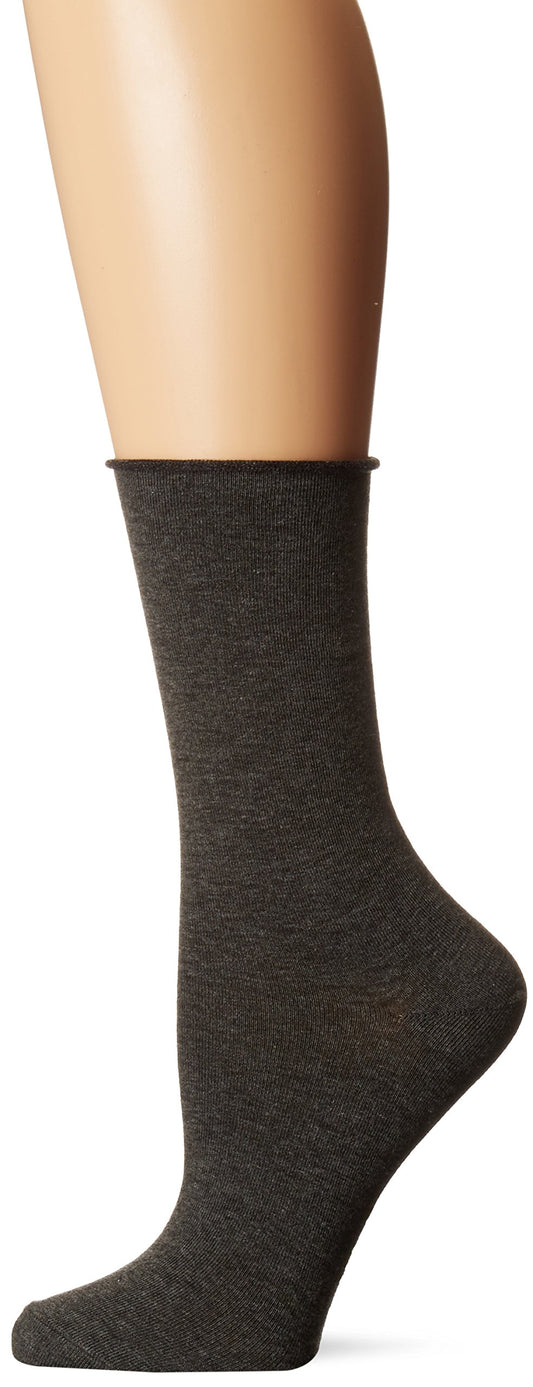 HUE Jean Socks 3-Pack Graphite Heather One Size