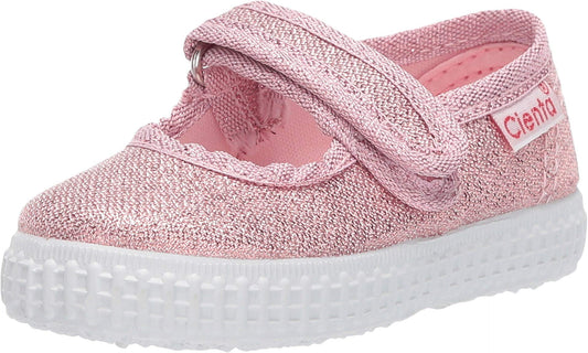 Cienta Kids Shoes � Ideal for Toddlers & Little Kids � Hook & Loop Strap Closure � Textile Lining � Rubber Outsole (Infant/Toddler/Little Kid/Big Kid) Peach 21 (US 5 Toddler) M