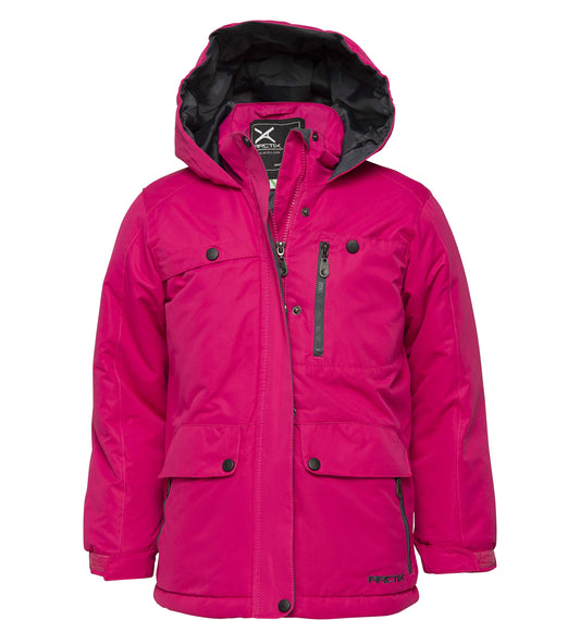 Arctix Kids Jackalope Insulated Winter Jacket, Fuchsia, 5T