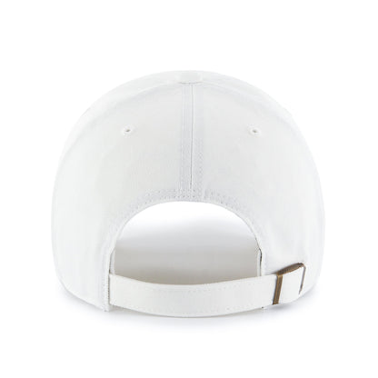 '47 Detroit Tigers Mens Womens Clean Up Adjustable Baseball Cap, White on White, One Size