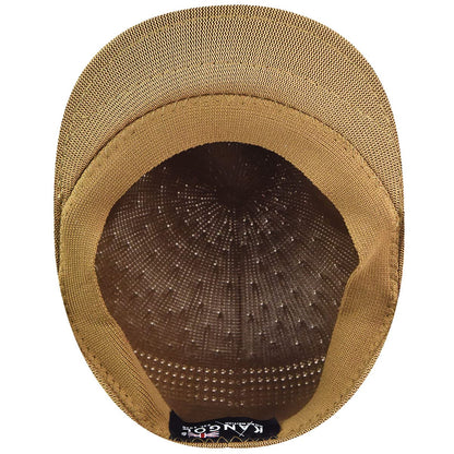 Kangol Men's Ventair 504 Cap, Tan, Medium