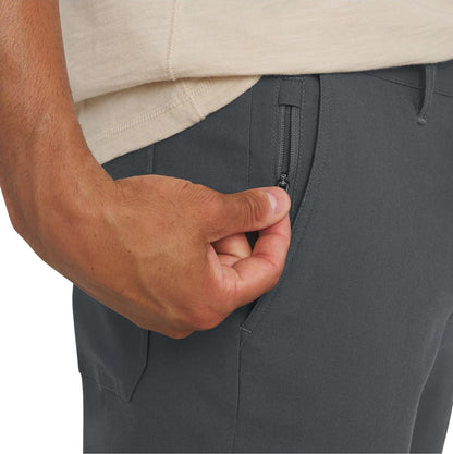 Weatherproof Vintage Men's Water Resistant Active Stretch Straight Fit Tech Pant (US, Waist Inseam, 38, 29, Regular, Regular, Gray)