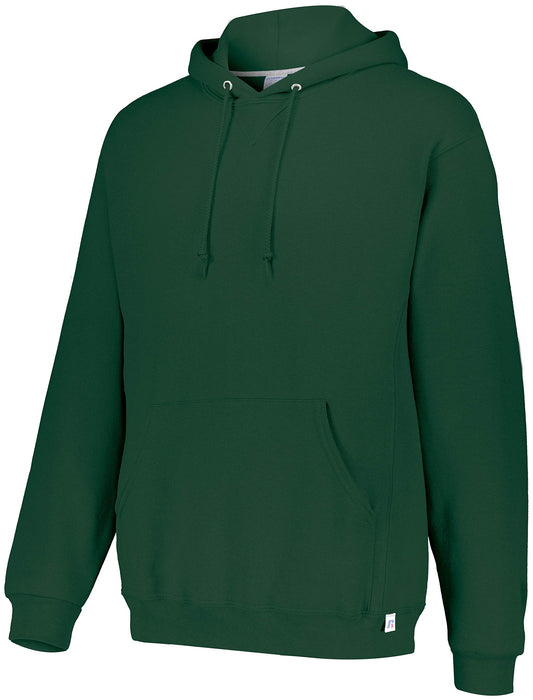 Russell Athletic Dri Power Hooded Sweatshirt, S, Dark Green