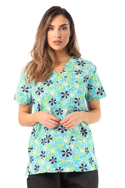 Just Love Women's Scrub Tops Scrubs 216V-12-1X