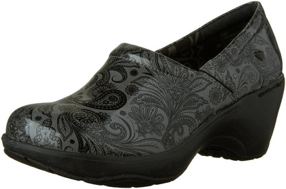 Nurse Mates Bryar Black/Dark Grey 7.5 B (M)