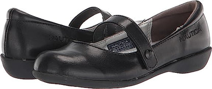 Nautica Girls' Classic Mary Jane Oxford School Shoe SIZE 2 LITTLE KIDS