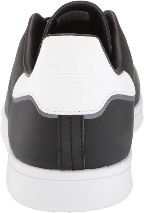 adidas Originals mens Stan Smith Sneaker, Black/Black/White, 4.5 US