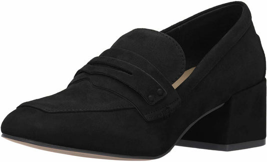 Chinese Laundry Marilyn Loafer Black Suede 7 M