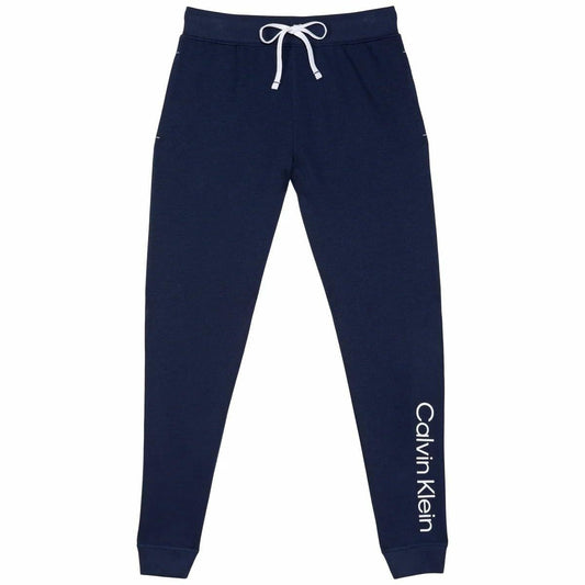 Calvin Klein Women’s 2 Pack French Terry Iconic CK Logo Joggers (Shoreline/Grey, Small)