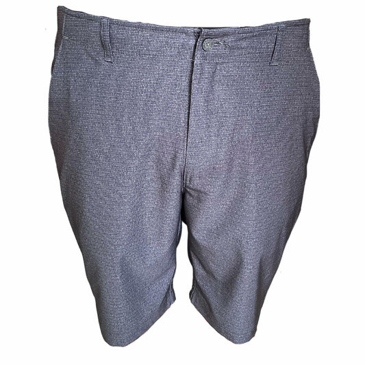 Pebble Beach Men's Golf Dry-Luxe Performance Comfort Waist Shorts, Black, Size 32