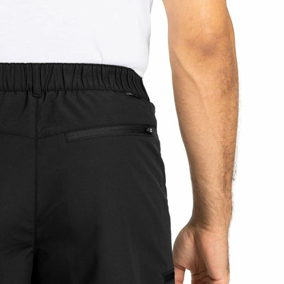 Gerry Men’s Elastic Waistband UPF 30+ Tech Short (Black, 30)