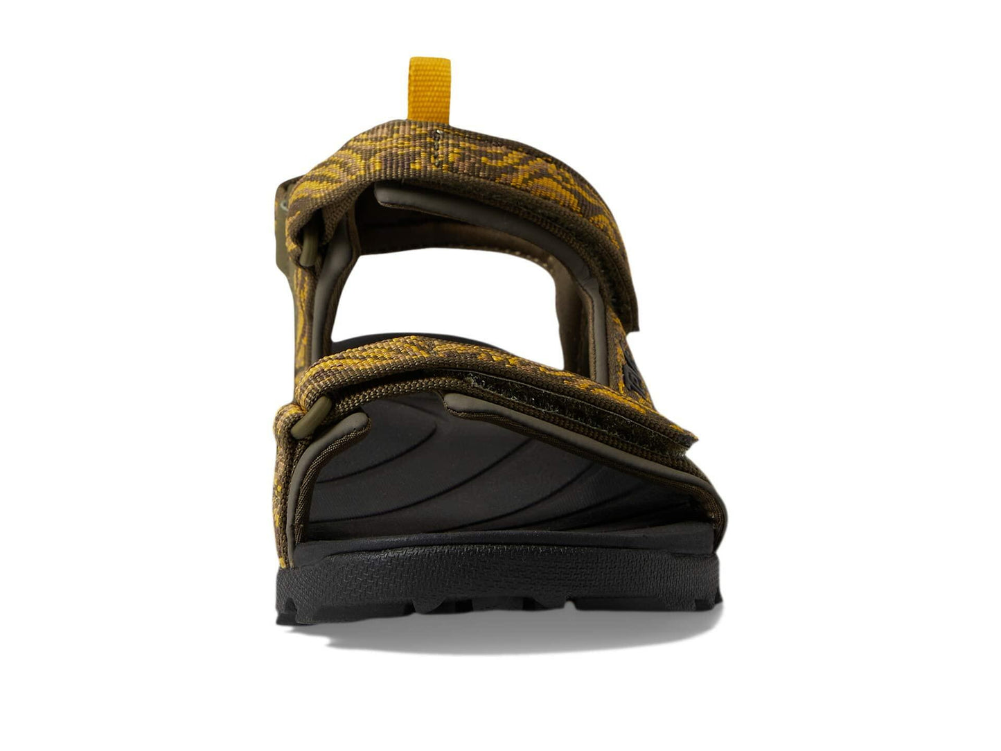 Teva Boy's Tanza Sandal, Lava Olive, 4 Big Kid
