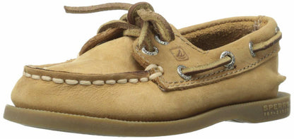 Sperry Kids Footwear Authentic Original Boat Shoe, Sahara, 5 US Unisex Big Kid