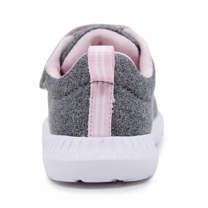 Nautica Kids Girls Fashion Sneaker Athletic Running Shoe with Stap for Toddler and Little Kids-Towhee Girls-Grey Heather-10