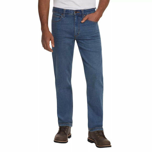 Kirkland Signature Men's Classic 5 Pocket Stretch Jeans (US, Waist Inseam, 32, 32, Regular, Regular, Blue)