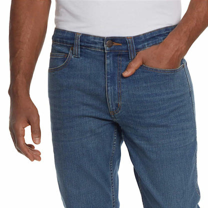 Kirkland Signature Men's Classic 5 Pocket Stretch Jeans (US, Waist Inseam, 32, 34, Regular, Regular, Blue)