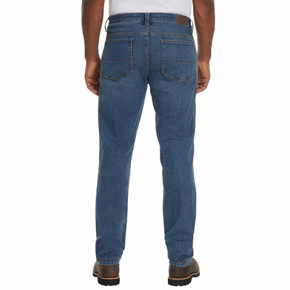 Kirkland Signature Men's Classic 5 Pocket Stretch Jeans (US, Waist Inseam, 32, 34, Regular, Regular, Blue)