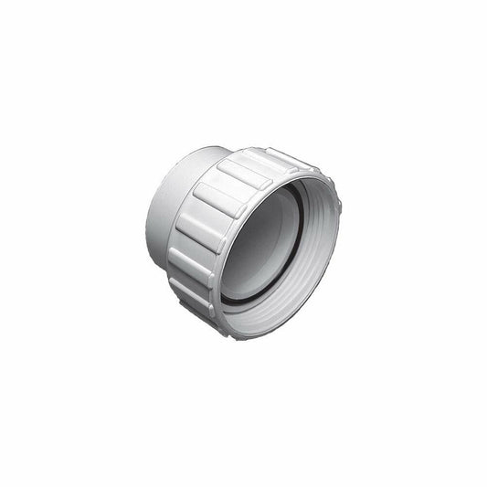 Waterway 400-5570 2 Inches Union Nut Slip Tailpiece - White