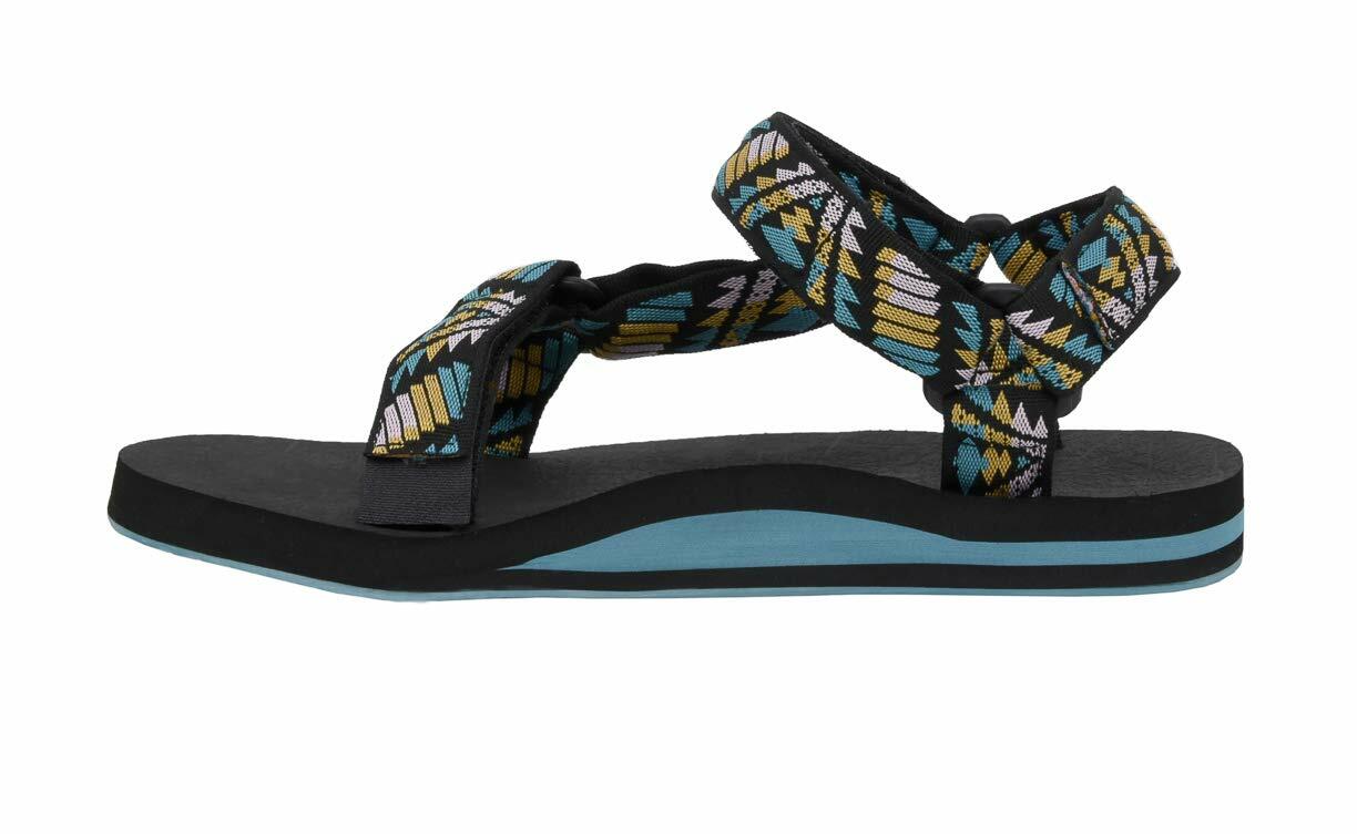 CUSHIONAIRE Women's Summer Sport Mat Sandal With +Comfort Black Multi, 7