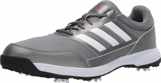 adidas mens Tech Response 2.0 Golf Shoe, Grey, 11 Wide US