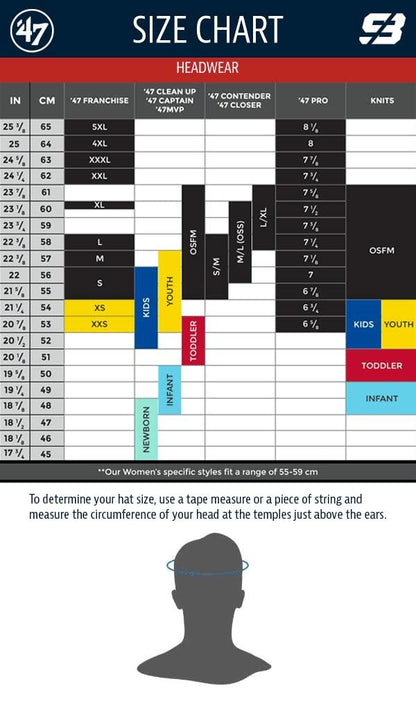 '47 Brand Clean Up Blank Dad Hat - One Size White