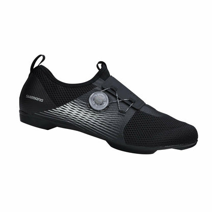 SHIMANO SH-IC500W Women's High Performance Indoor Cycling Shoe, Black, 7 (EU 39)
