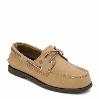 Sperry Kids Footwear Authentic Original Boat Shoe, Sahara, 5 US Unisex Big Kid