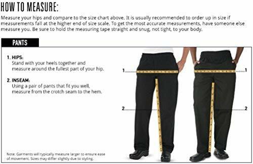 On The Line by ChefUniforms.com Women's Value Houndstooth Chef Pant (XL)