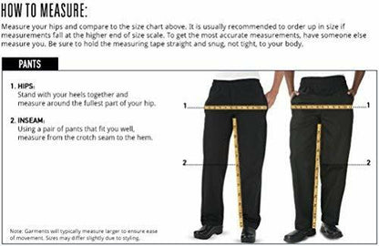 On The Line by ChefUniforms.com Women's Value Houndstooth Chef Pant (XL)