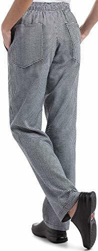 On The Line by ChefUniforms.com Women's Value Houndstooth Chef Pant (XS)