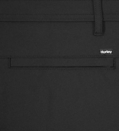 Hurley Men's Water Repellent Hybrid Performance Stretch Pant (US, Waist Inseam, 32, 32, Regular, Regular, Black)