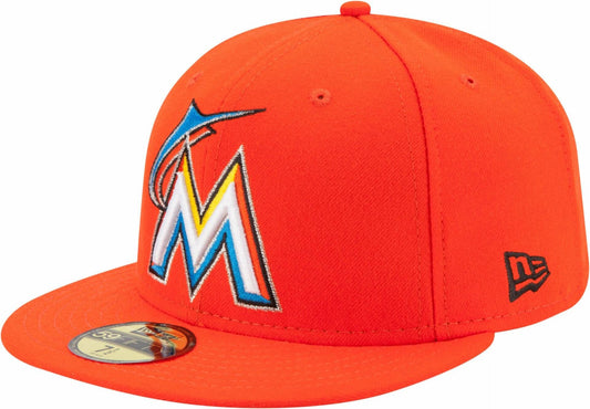 New Era Cap Co,. Inc. Men's 70360936, Orange, 7.75