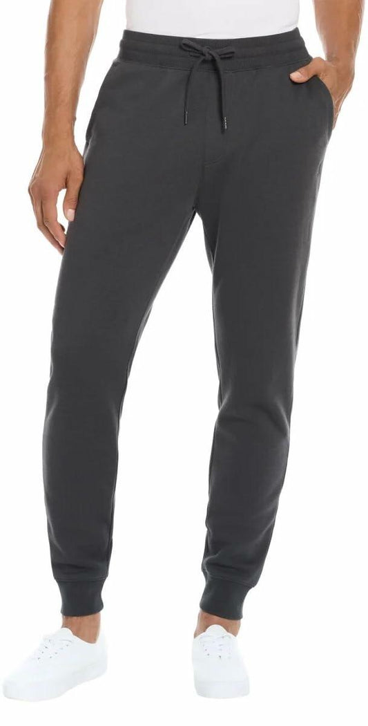 Hurley Mens Midweight Fleece Jogger (US, Alpha, XX-Large, Regular, Regular, Charcoal Gray)