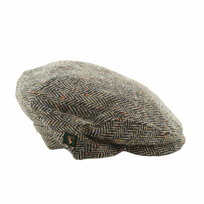 Mucros Weavers Irish Trinity Flat Cap for Men, Newsboy Hat (Medium, Color 1)